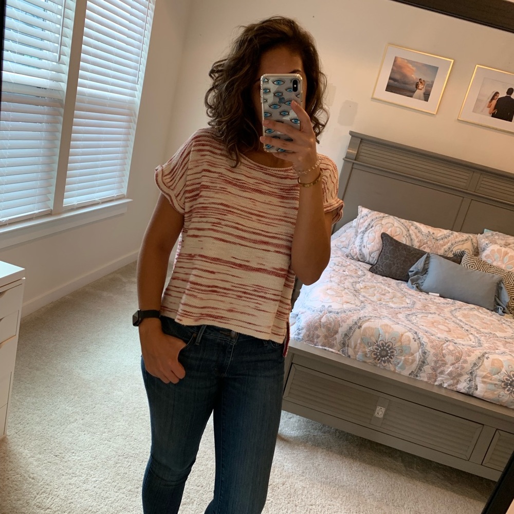 Lou & Grey Cropped Sweater